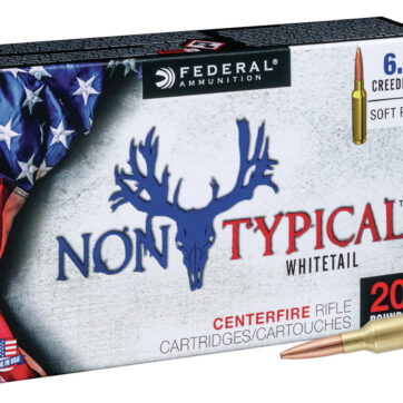 Federal 6.5 Creedmoor 140 gr Soft Point Non Typical 20/Box