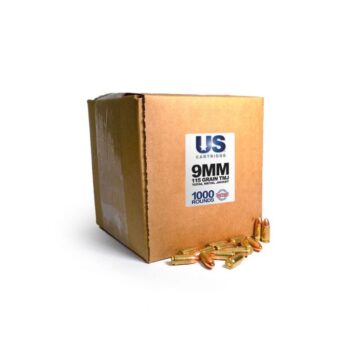 US CARTRIDGE 9MM 115 GRAIN TMJ