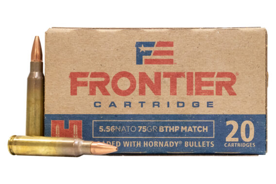 Hornady 5.56 NATO 75 gr BTHP Match Frontier 20/Box