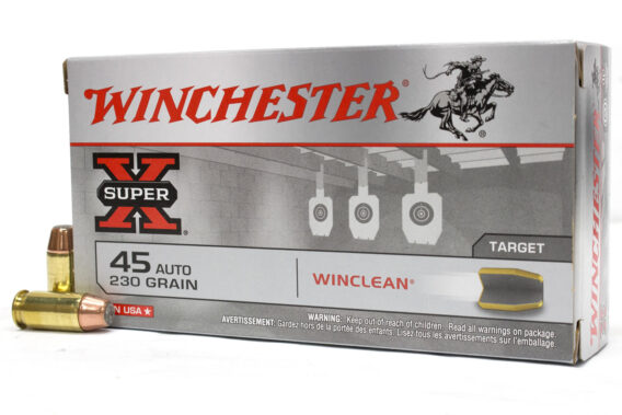 Winchester 45 Auto 230 gr Winclean BEB Super-X Police Trade 50/Box