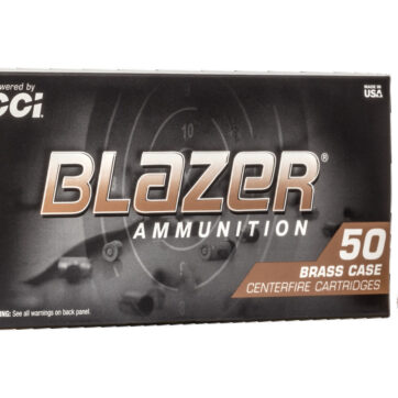 CCI 40 S&W 165 gr FMJ Blazer Brass 50/Box