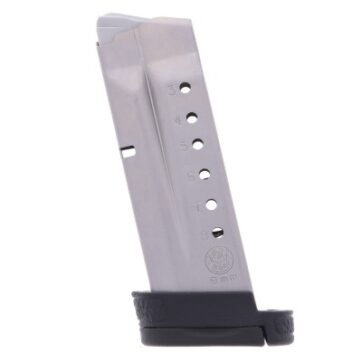 Smith & Wesson S&W M&P Shield 9mm 8-Round Stainless Steel Factory Magazine