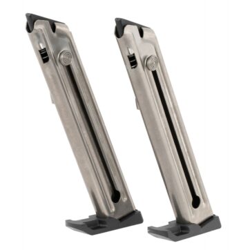 2 Pack Ruger Mark IV 22/45 .22LR 10-Round Magazine For Sale