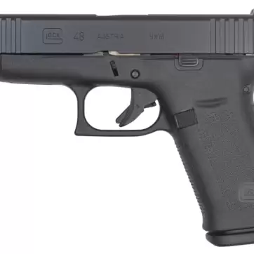 Glock 48 9mm 10-Round Pistol with Black Finish