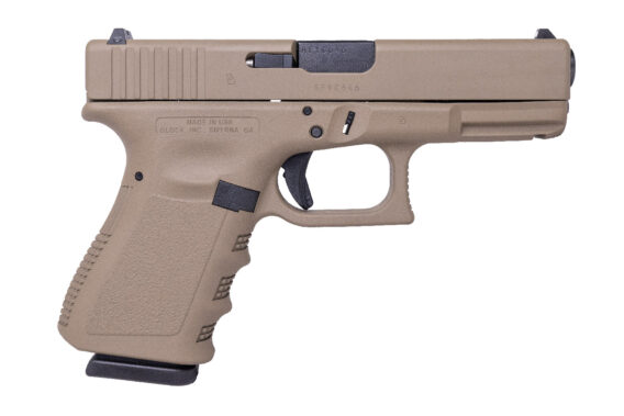 Glock 19 Gen3 9mm Pistol with FDE Finish