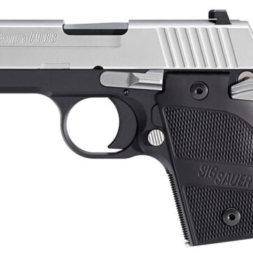 Sig Sauer P938 Two-Tone Aluminum 9mm Centerfire Pistol with Ambi Safety