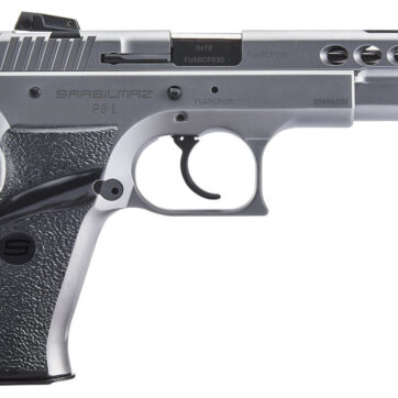 Sarsilmaz P8L Stainless 9mm Pistol with Manual Safety