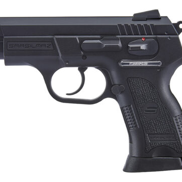 Sarsilmaz B6C 9mm Compact Pistol with Black Polymer Frame