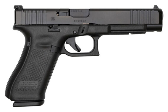 Glock 34 Gen5 MOS 9mm 17-Round Pistol with Front Serrations