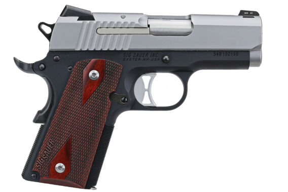 Sig Sauer 1911 Ultra Compact Two-Tone 9mm with Night Sights