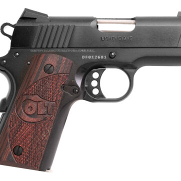 Colt Defender 9mm Pistol with Black Cherry Grips