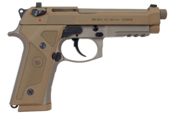 Beretta M9A3 9mm Full-Size Flat Dark Earth Pistol with Five Magazines